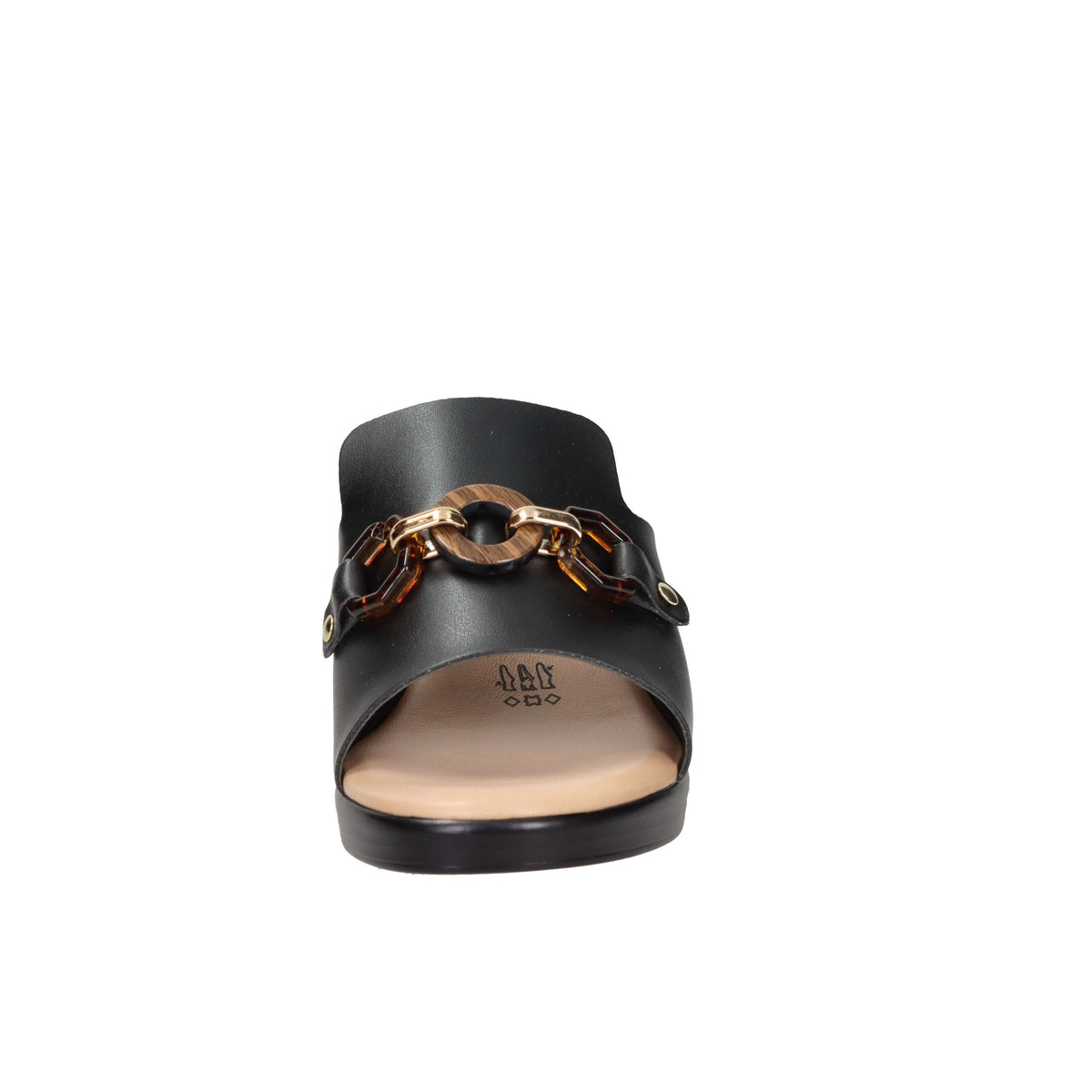 Valleverde Women Heel Slipper 55453 Black