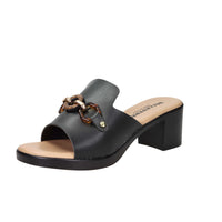 Valleverde Women Heel Slipper 55453 Black
