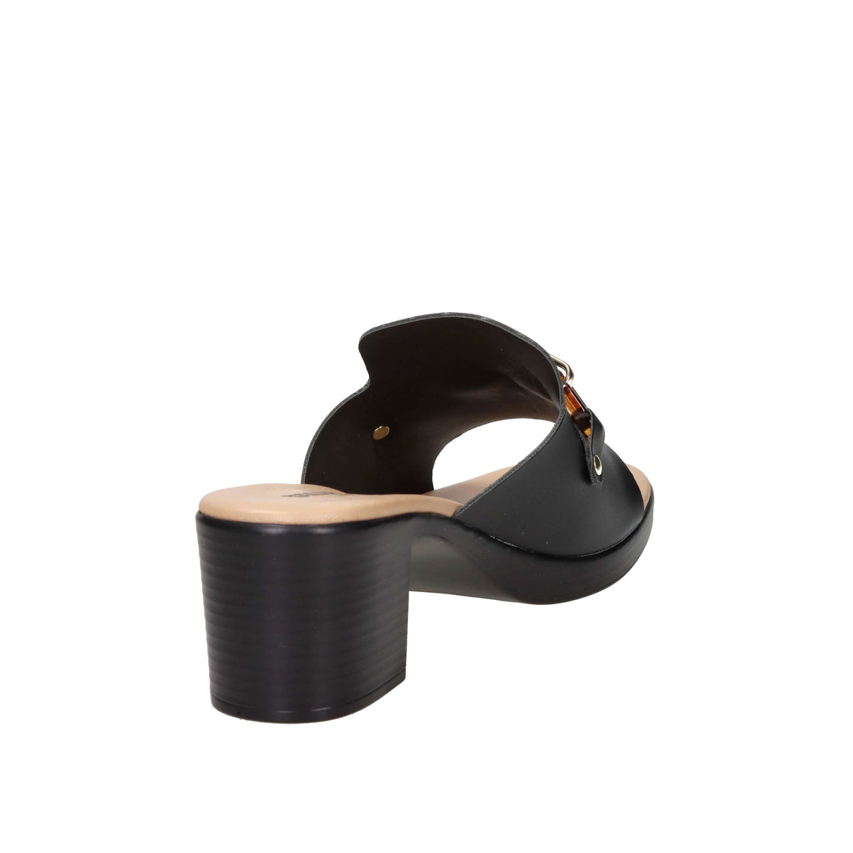 Valleverde Women Heel Slipper 55453 Black