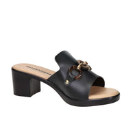 Valleverde Women Heel Slipper 55453 Black