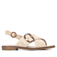 Carmela Donna Sandalo basso 163160 Beige