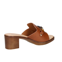 Valleverde Women Heeled Slipper 55443 Leather