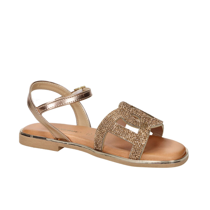 Valleverde Femme Sandale basse 32031 Bronze
