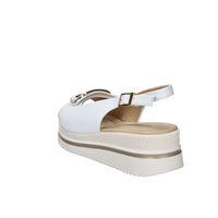 Valleverde Donna Sandalo con zeppa V32104 Bianco