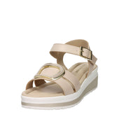 Valleverde Donna Sandalo con zeppa VMI101M Beige