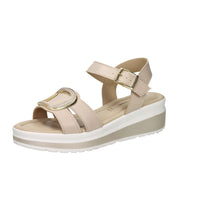Valleverde Donna Sandalo con zeppa VMI101M Beige