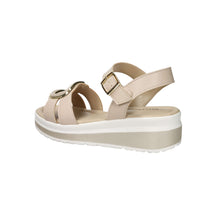 Valleverde Donna Sandalo con zeppa VMI101M Beige