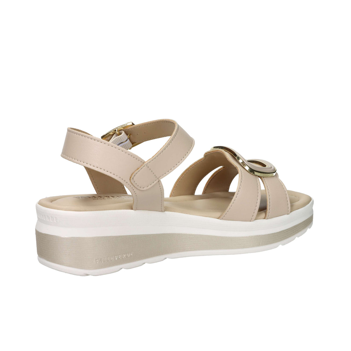 Valleverde Donna Sandalo con zeppa VMI101M Beige