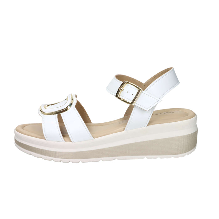 Valleverde Femme Sandale compensée VMI101M Blanc