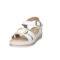 Valleverde Donna Sandalo con zeppa VMI101M Bianco