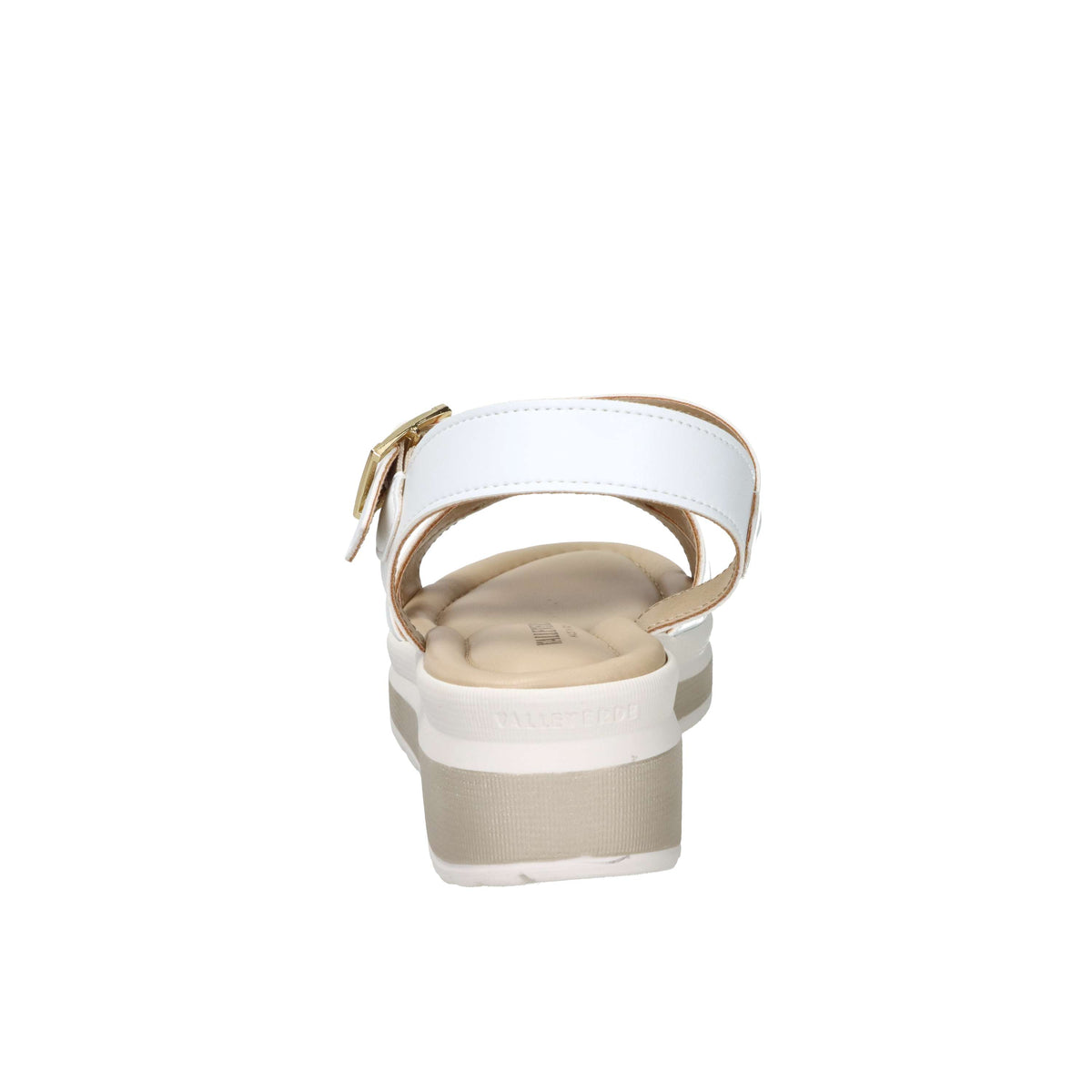Valleverde Donna Sandalo con zeppa VMI101M Bianco