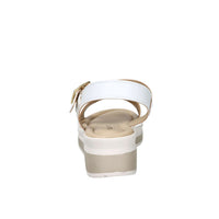 Valleverde Donna Sandalo con zeppa VMI101M Bianco