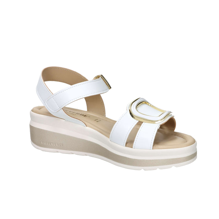 Valleverde Femme Sandale compensée VMI101M Blanc