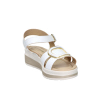 Valleverde Donna Sandalo con zeppa VMI101M Bianco