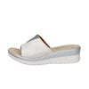 Valleverde Donna Ciabatta con zeppa 52104 Perla
