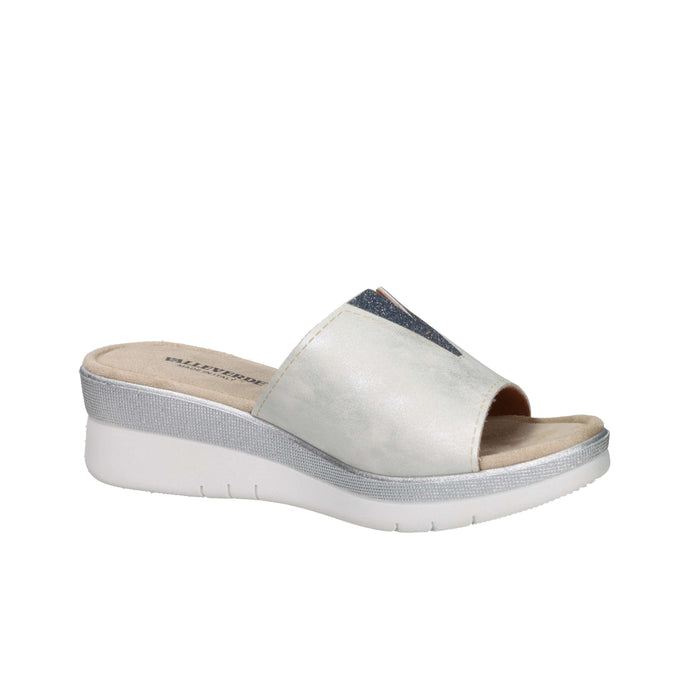 Valleverde Femme Mule compensée 52104 Perle