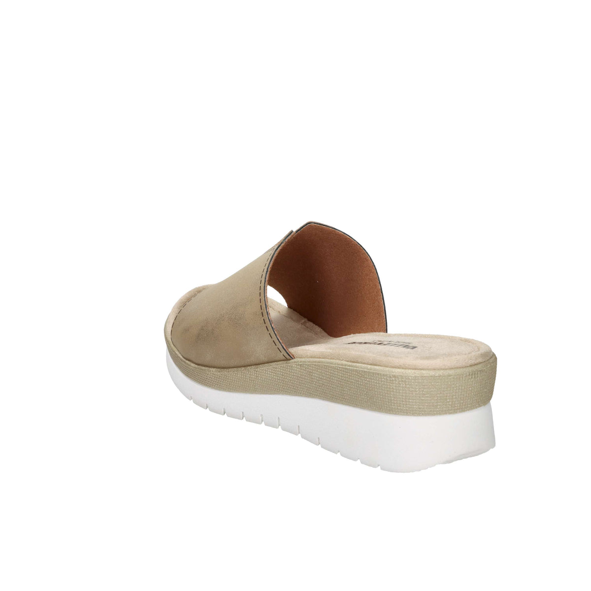 Valleverde Donna Ciabatta con zeppa 52104 Bronzo