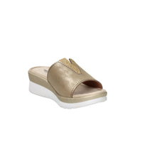 Valleverde Mujer Zueco con cuña 52104 Bronce
