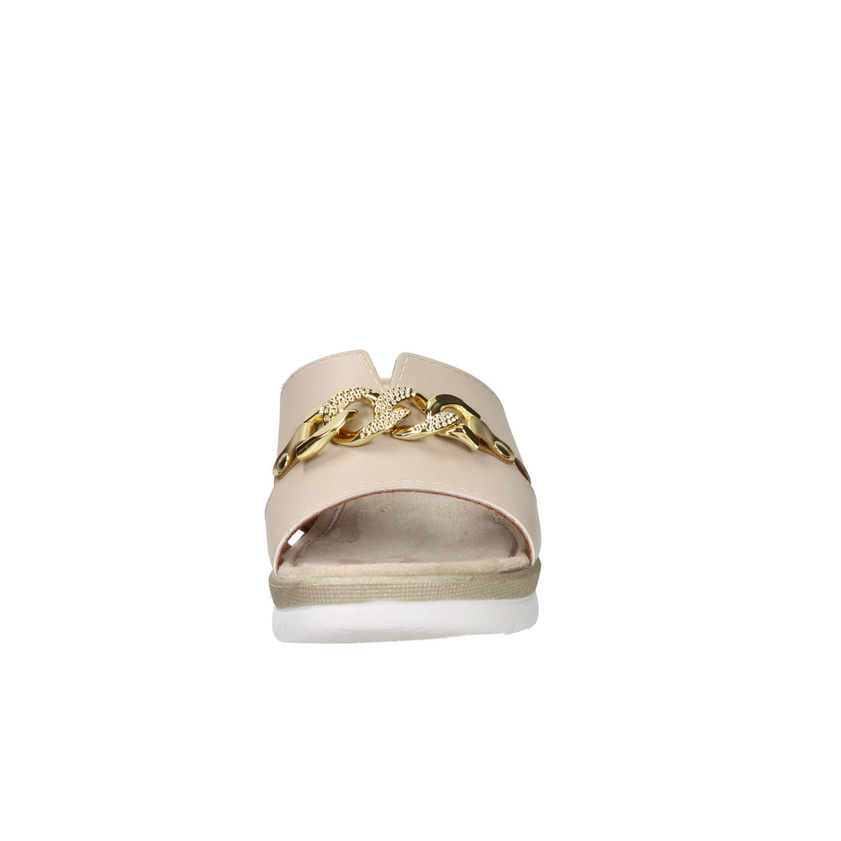 Valleverde Damen Keilpantoletten 52102 Beige