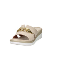 Valleverde Damen Keilpantoletten 52102 Beige