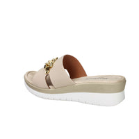 Valleverde Damen Keilpantoletten 52102 Beige