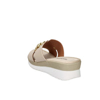 Valleverde Damen Keilpantoletten 52102 Beige