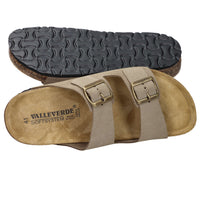 Valleverde Herren Pantoletten VH32923C Taupe