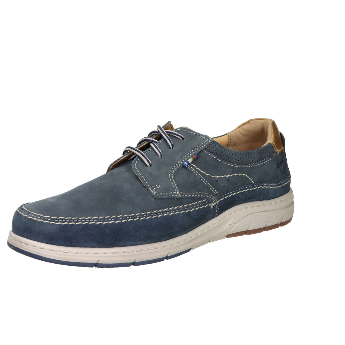 Valleverde Hombre Zapato de cordones 17922 Azul