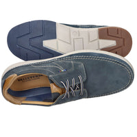 Valleverde Hombre Zapato de cordones 17922 Azul