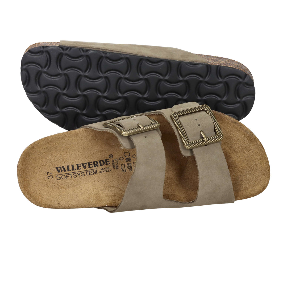 Valleverde Donna Ciabatta bassa VH32801IK Taupe