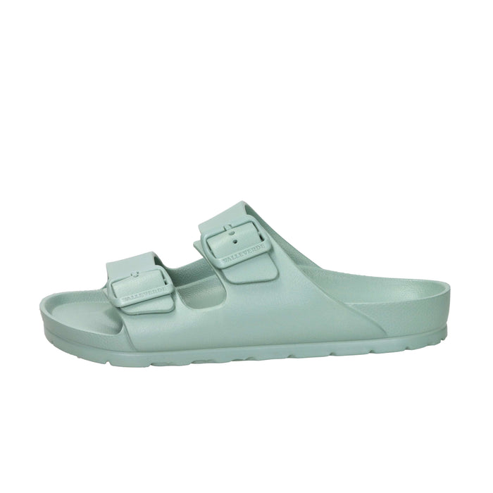 Valleverde Femme Mule basse 59100 Aigue-marine