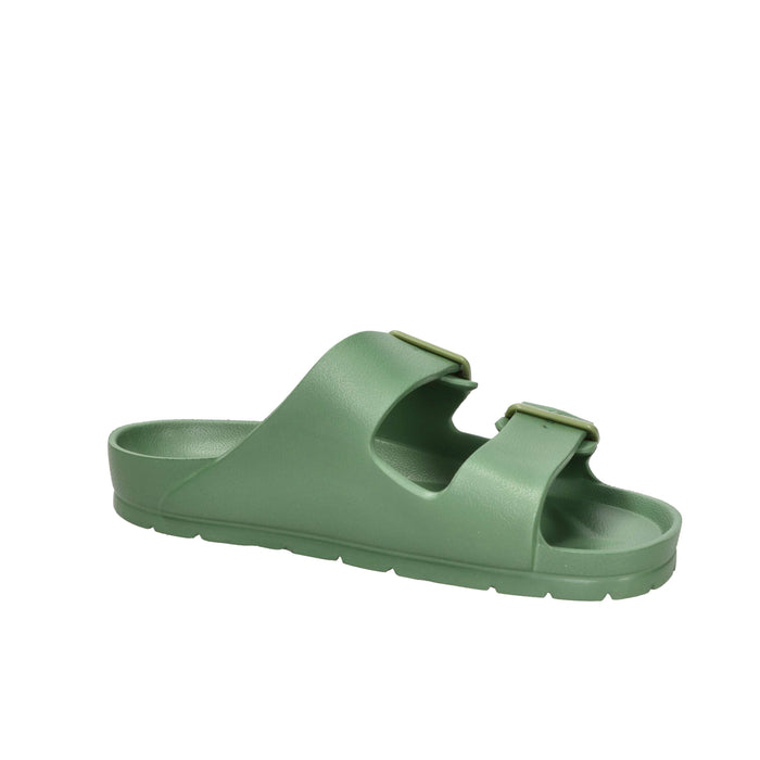 Valleverde Femme Mule basse 59100A Vert militaire