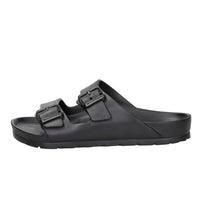 Valleverde Herren Pantoletten 59800A Schwarz