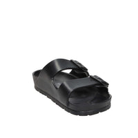 Valleverde Herren Pantoletten 59800A Schwarz