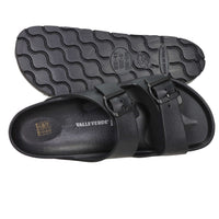 Valleverde Herren Pantoletten 59800A Schwarz