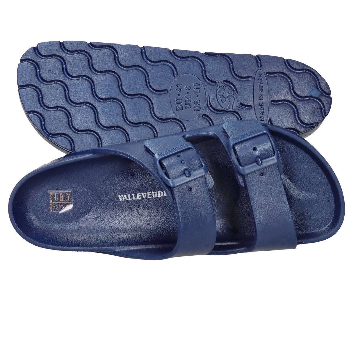 Valleverde Uomo Ciabatta 59800A Blu