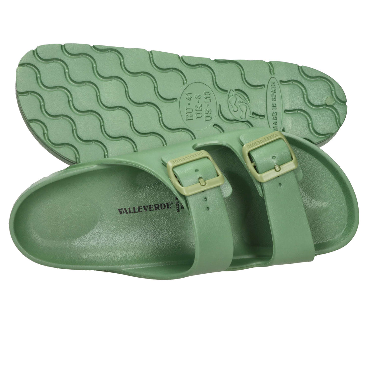 Valleverde Uomo Ciabatta 59800A Verde militare