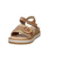 Valleverde Donna Sandalo con zeppa 39151 Beige