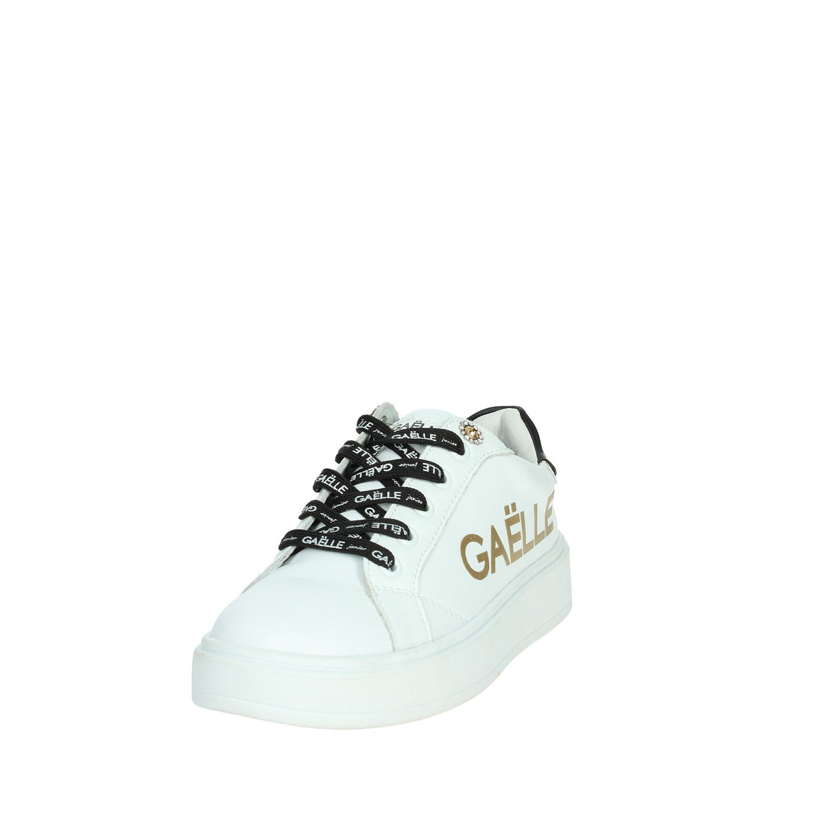 Gaelle Paris Bambine e ragazze Sneakers GS0006L Bianco/Nero