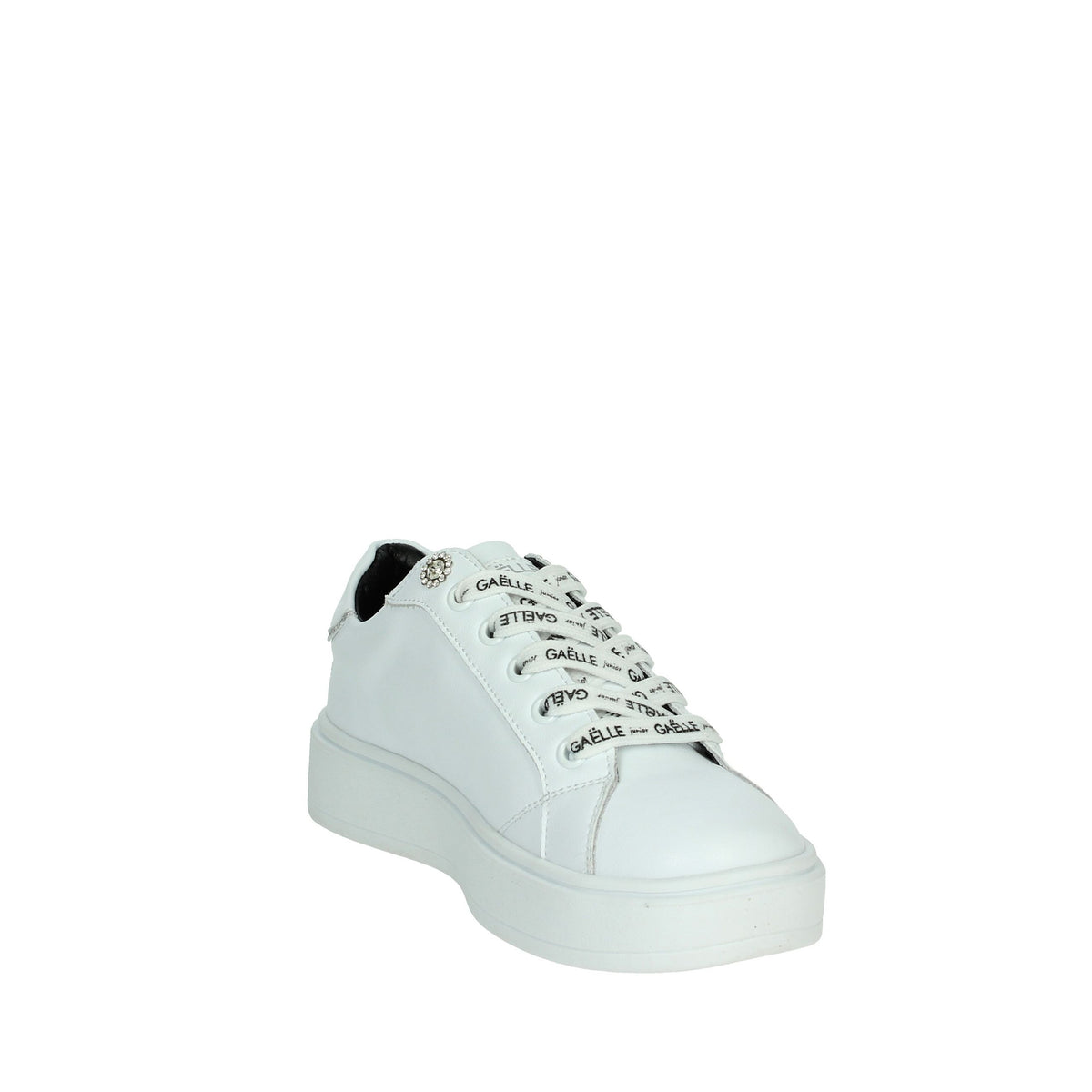 Gaelle Paris Bambine e ragazze Sneakers GS0007L Bianco/Argento