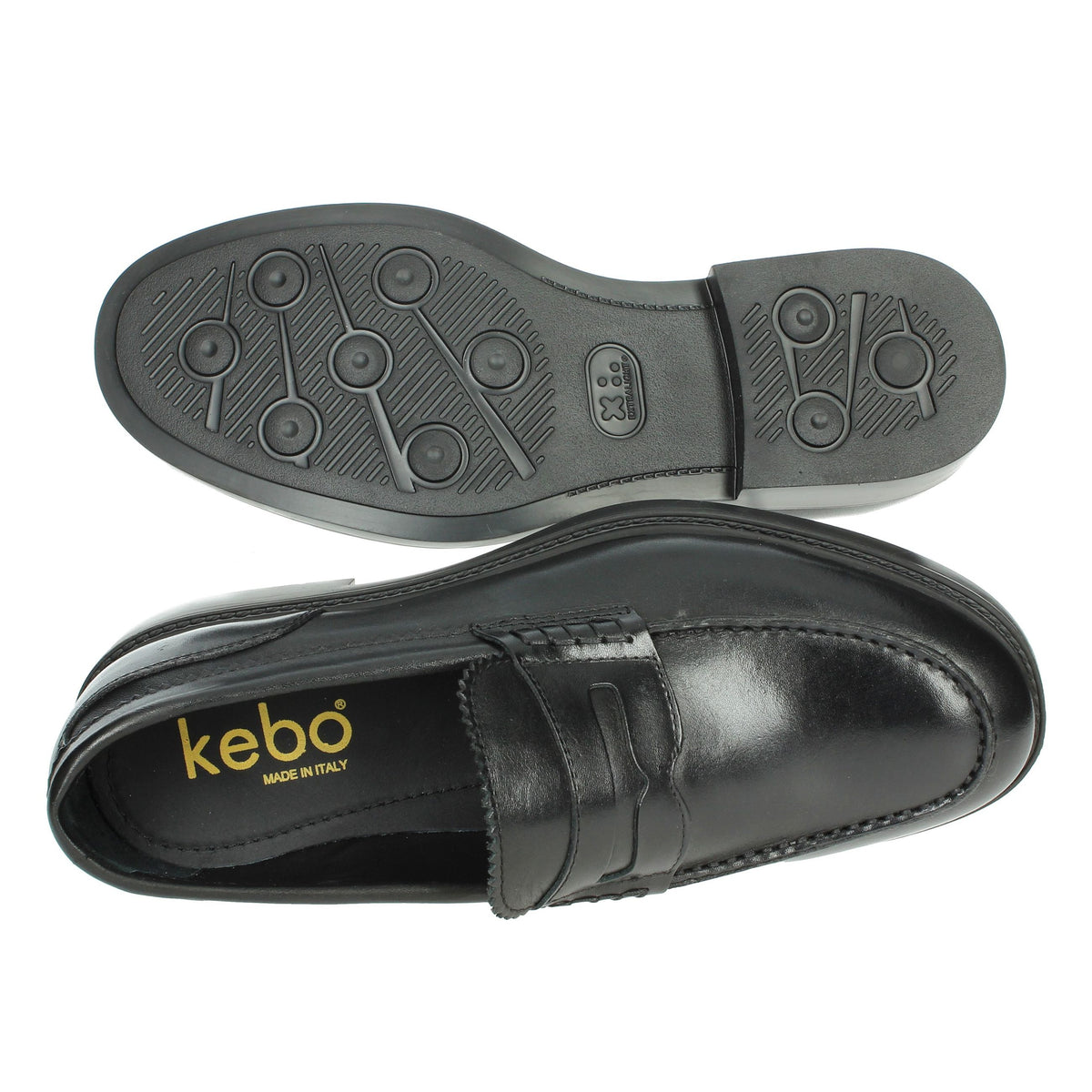 Kebo Uomo Mocassino DU8010 Nero