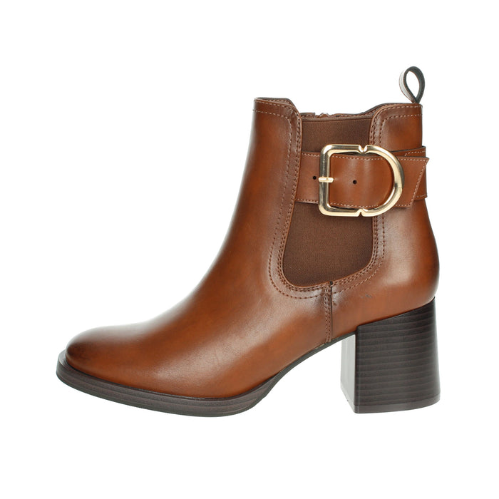 Keys Donna Stivaletti tacco K-10093 Cuoio