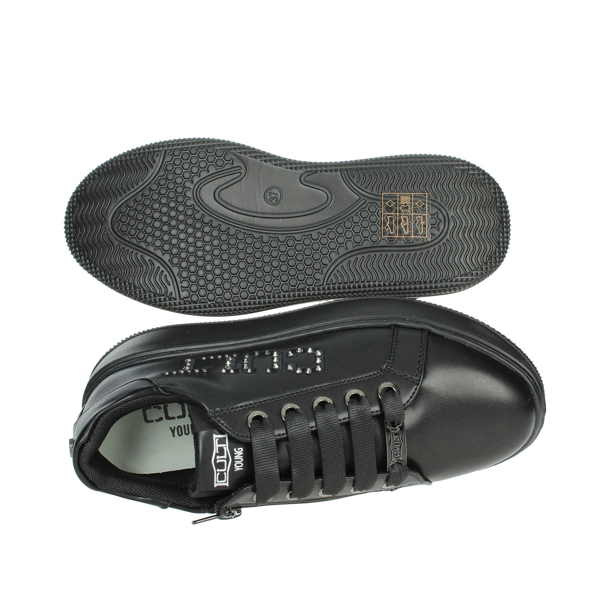Cult Bambine e ragazze Sneakers T-100 Nero