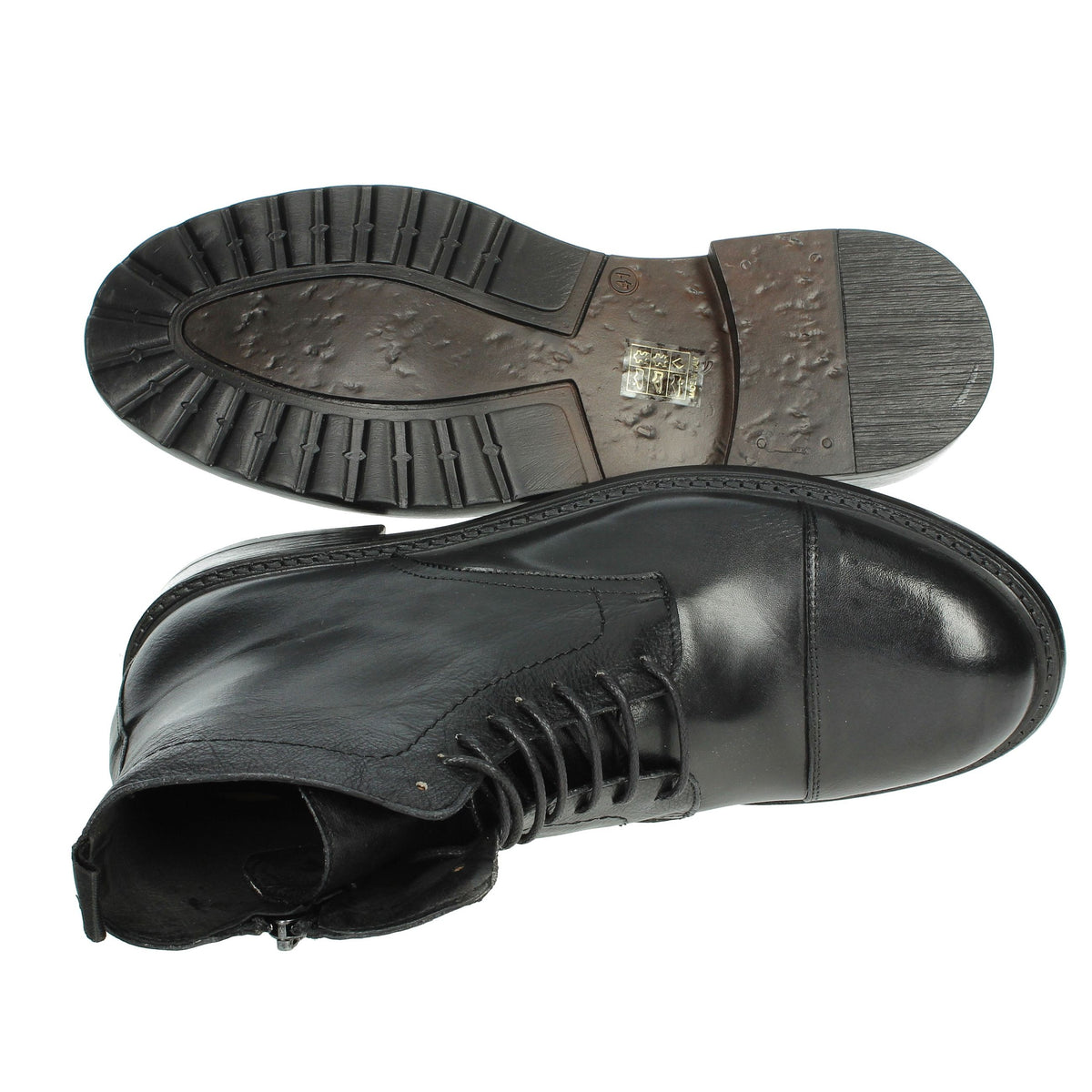 Exton Uomo Anfibi 9824 Nero