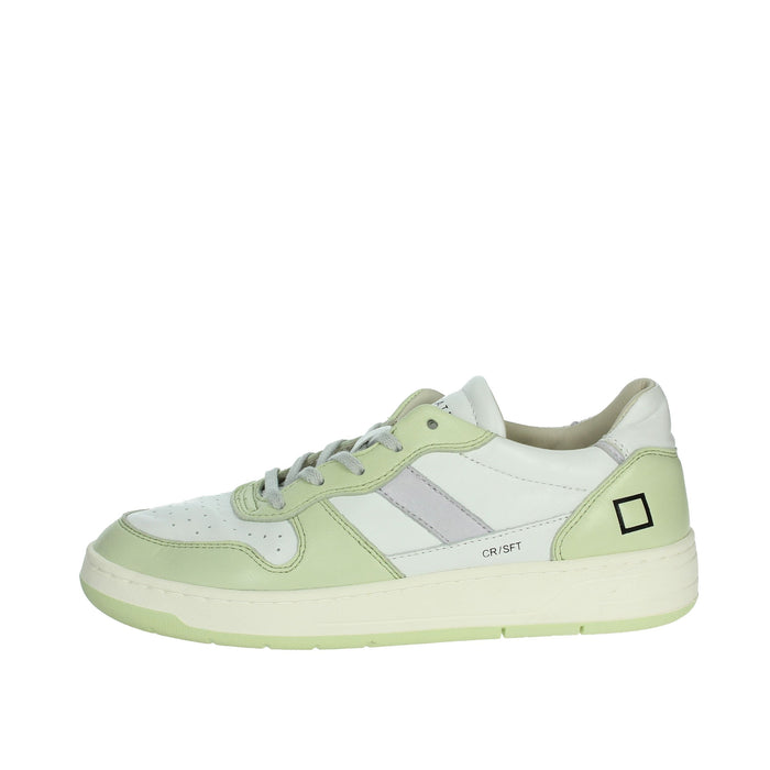 D.A.T.E. Donna Sneakers W401-C2-SF-HM Bianco/Verde
