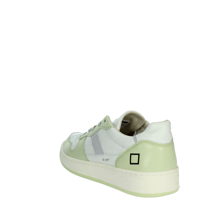 D.A.T.E. Donna Sneakers W401-C2-SF-HM Bianco/Verde