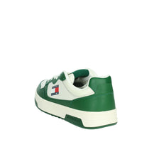 Tommy Hilfiger Uomo Sneakers EM0EM01443 Bianco/Verde