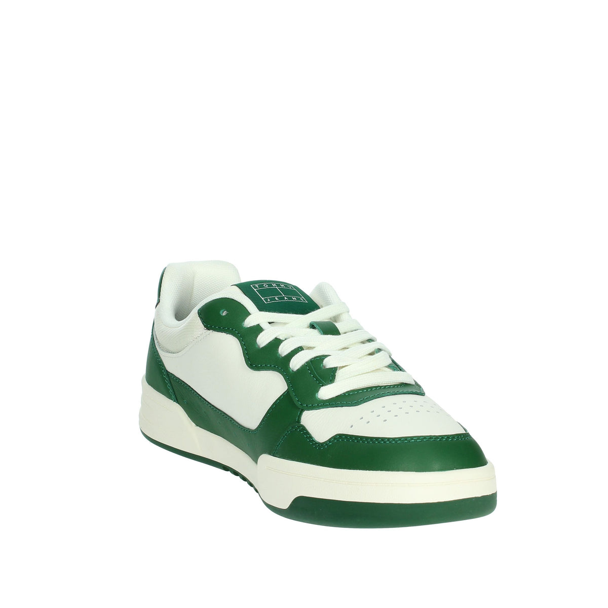 Tommy Hilfiger Uomo Sneakers EM0EM01443 Bianco/Verde