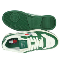 Tommy Hilfiger Uomo Sneakers EM0EM01443 Bianco/Verde
