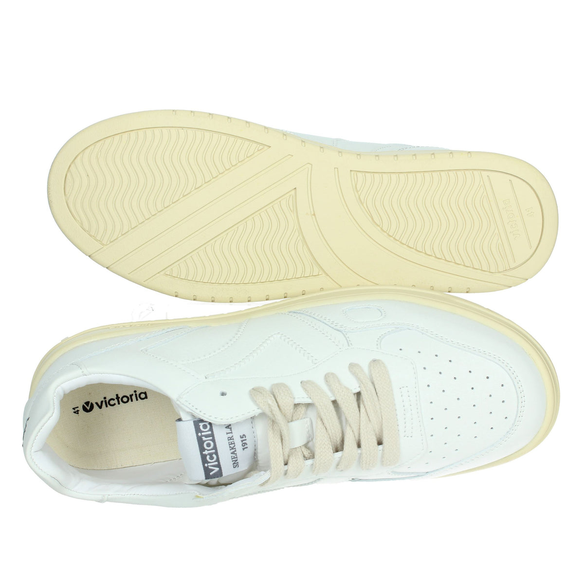 Victoria Unisex adulto Sneakers 1257100 Bianco
